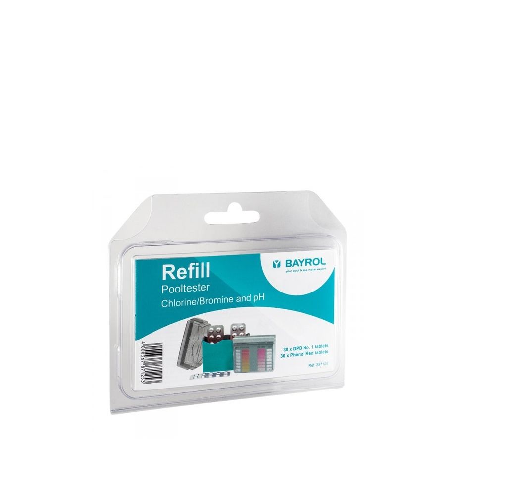 BAYROL Tabletten Nachfüllpackung Pooltester pH/Cl/Brom | Produktbild 