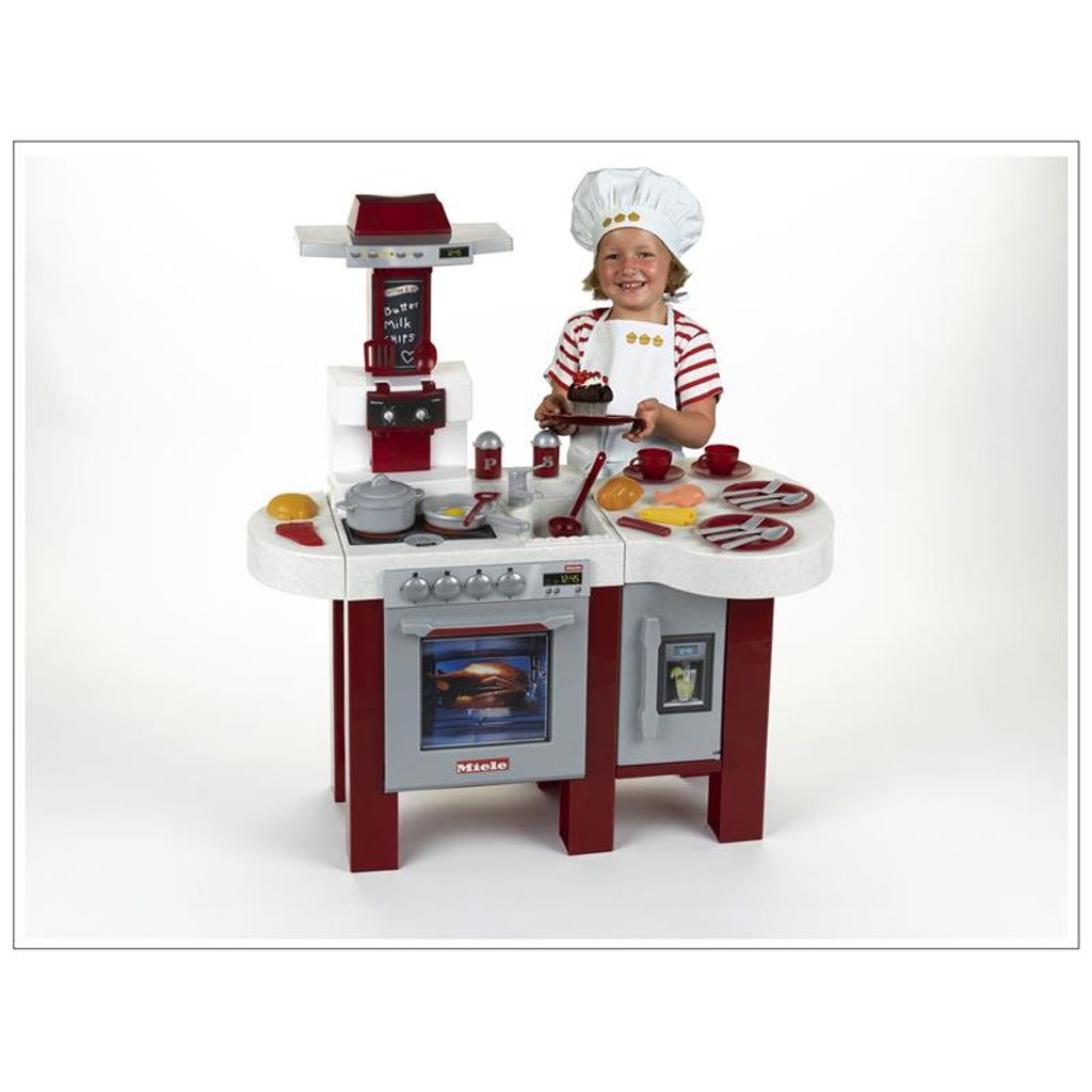 Theo Klein 9123 MIELE Grand centre de cuisine avec son Image du produit 