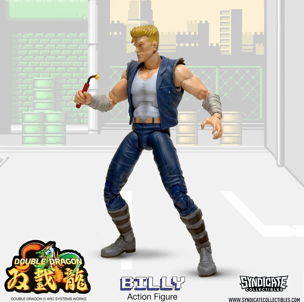 Billy Double Dragon Deluxe 1/12 Capcom 18cm Haute Finition PVC - 5