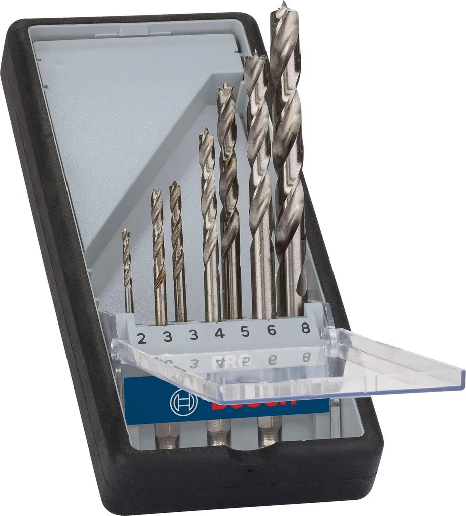 Offerta Set Bosch Robust Line: 7 Punte Legno Professionali Alta Precisione - 6
