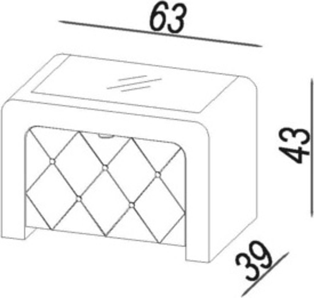 Nachttisch Nachttische Nachtkommode Beistelltisch Freie Farbwahl Roma
