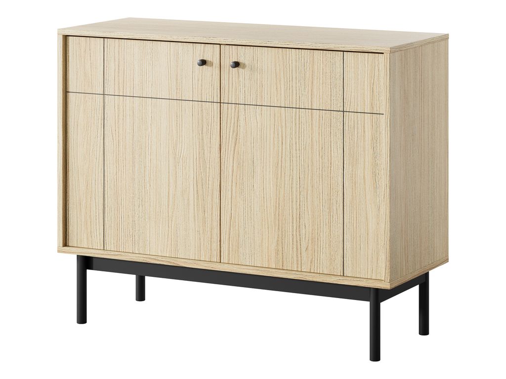 AX LIVING Kommode Kleine Cypressa K104 104 cm Modern in Eiche Linea