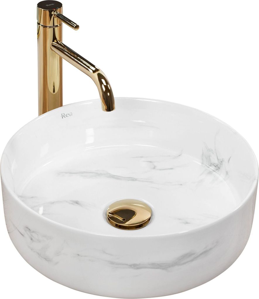 Rea Aufsatzwaschbecken Sami Nature Marble Produktbild 