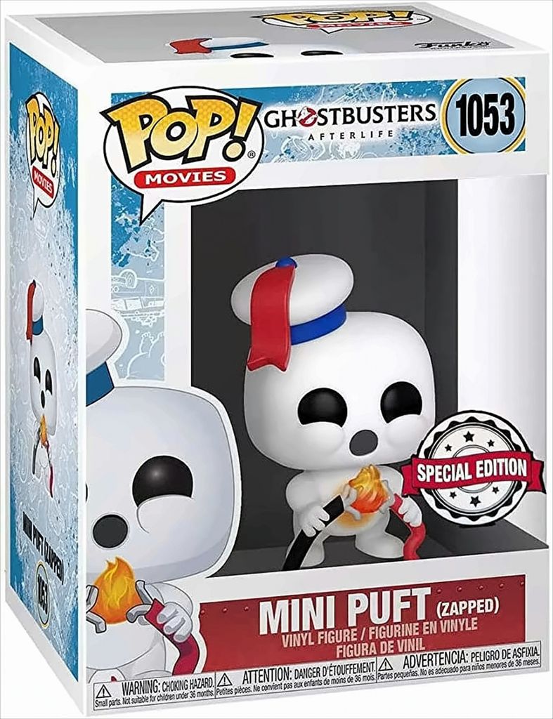 FUNKO POP! - Movie - Ghostbusters Afterlife Mini Puft Zapped #1053 Special Edition