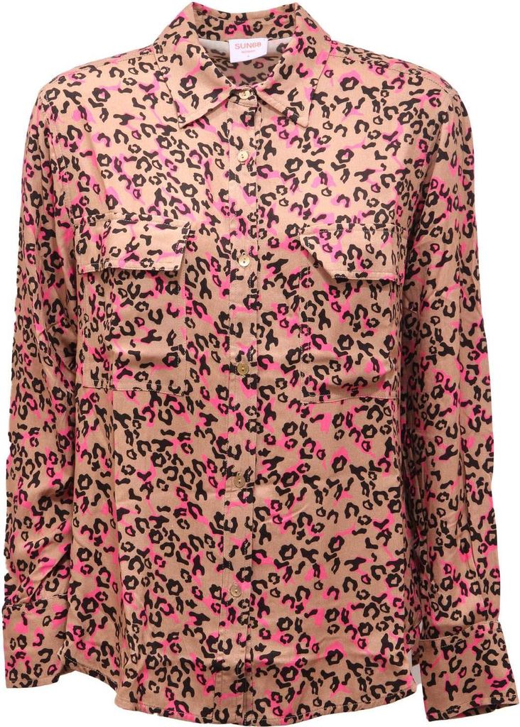 0696AP camicia donna SUN 68 woman over shirt