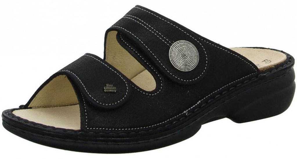 Finn Comfort Pantolette Sansibar 2550-817393, Schwarz, Produktbild 