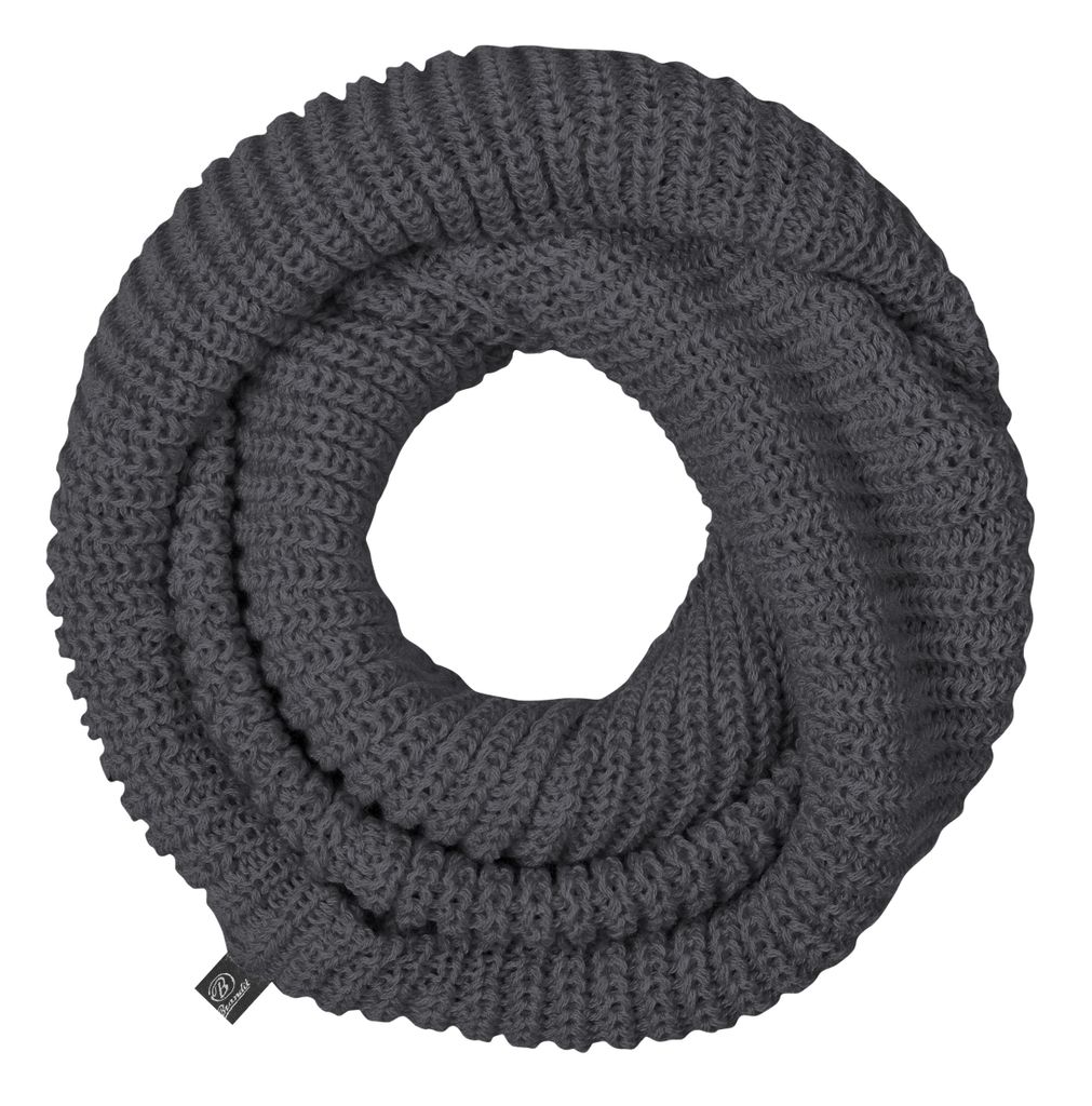 Brandit Loop Knitted Schal Farbe: Dunkelgrau