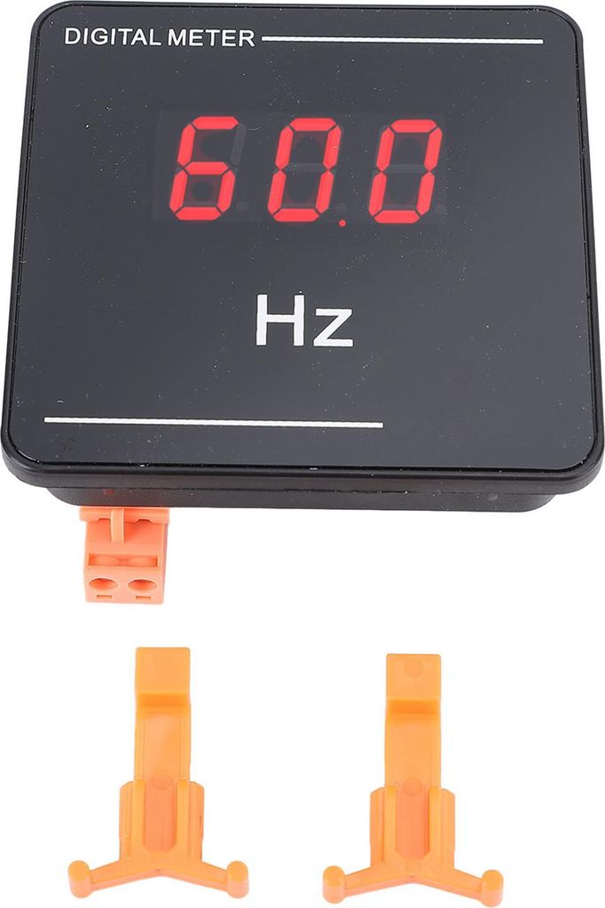 Digitaler Frequenzmesser 10–99,9 Hz AC50–500 V 0,56 Zoll LED-Anzeige Hz-Zähler Tester Cymometer