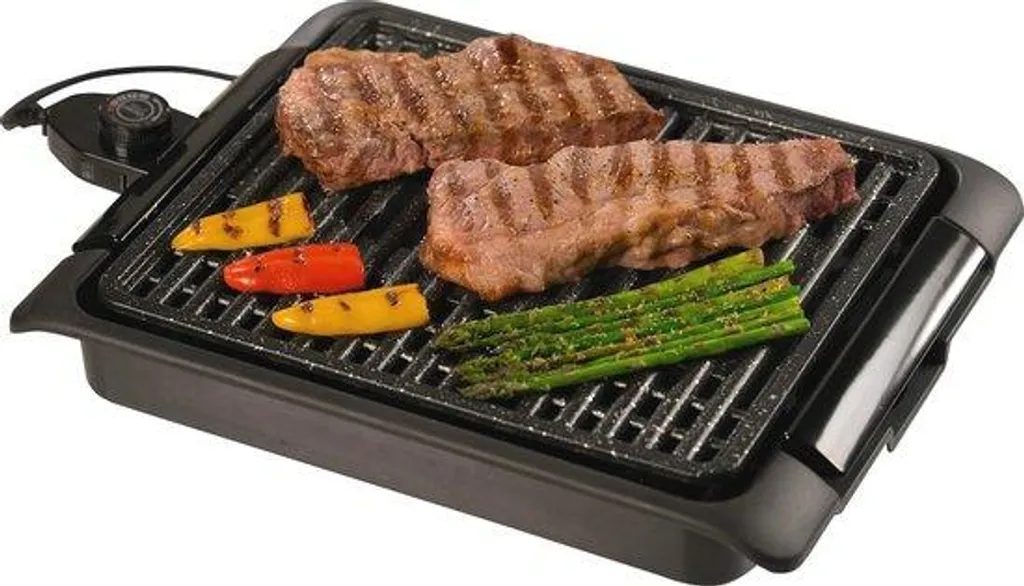 Barbecue électrique sans fumée 1250W Smokefree pour griller sans odeur