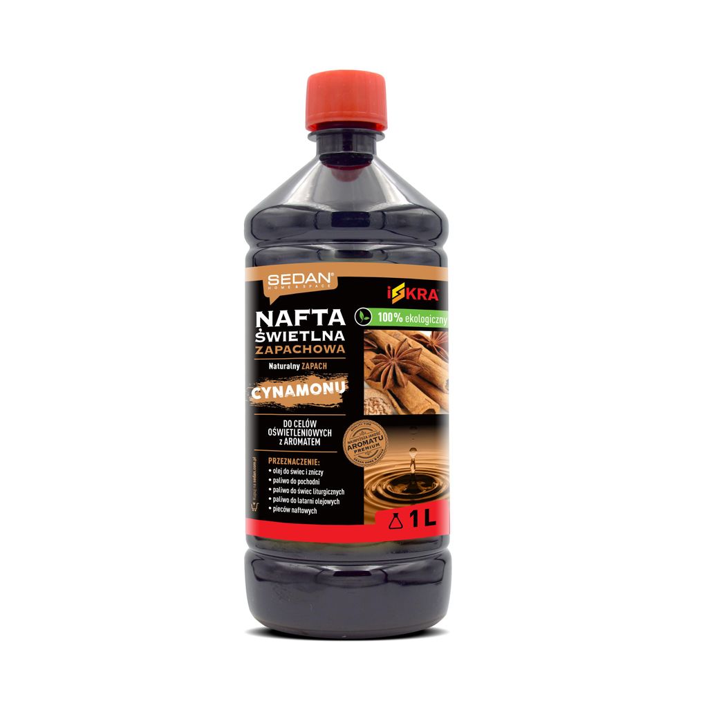 NAFTA CYNAMONOWA na KOMARY OWADY ISKRA 1l olej Zdjęcie produktu 