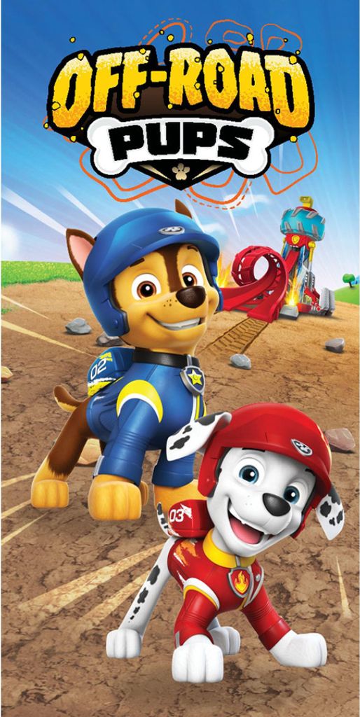Off Road Baby-Badetuch Paw Patrol