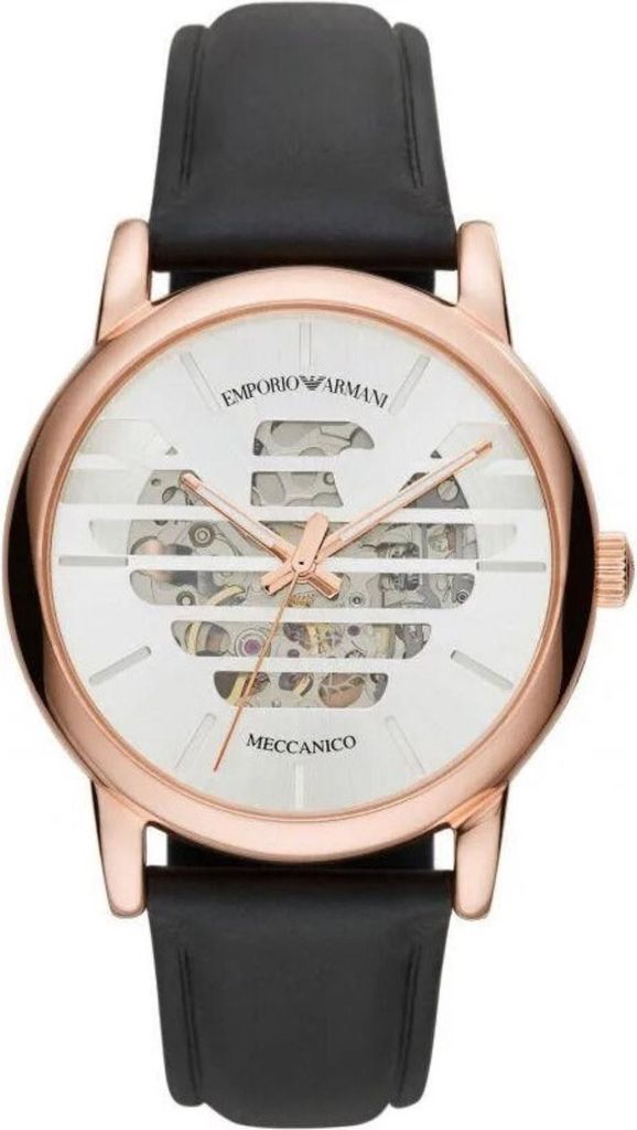 Armani Herrenuhr AR60031 Klassische Uhr 43 mm Gehäusebreite 22 mm Armbandbreite
