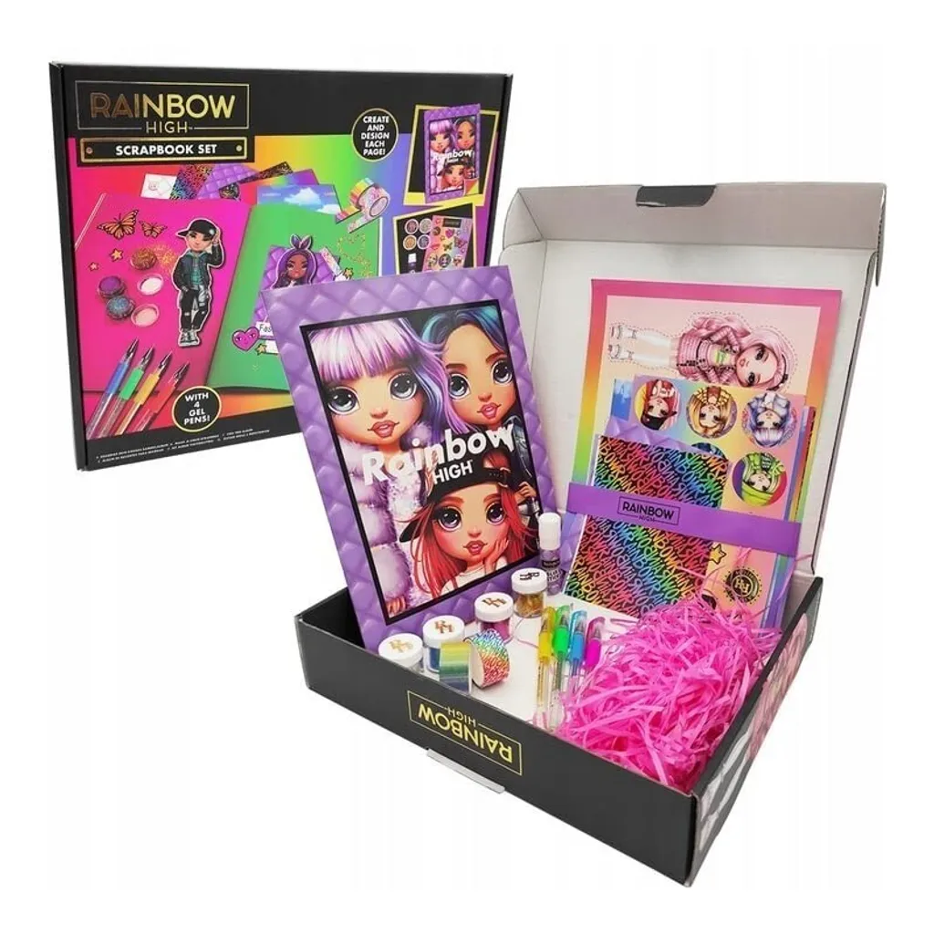 Set creativo Rainbow High in scatola