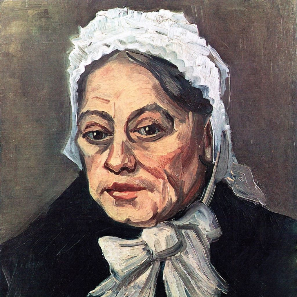 Vincent Van Gogh Kunstdruck Bild - Die Amme, 1885 (70 x 70 cm)