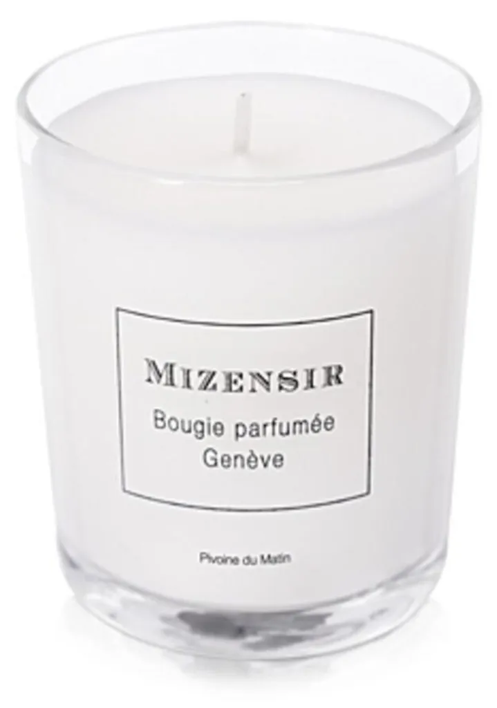 Bougie parfumée Pivoine du Matin 90g - Élimine les odeurs de maison