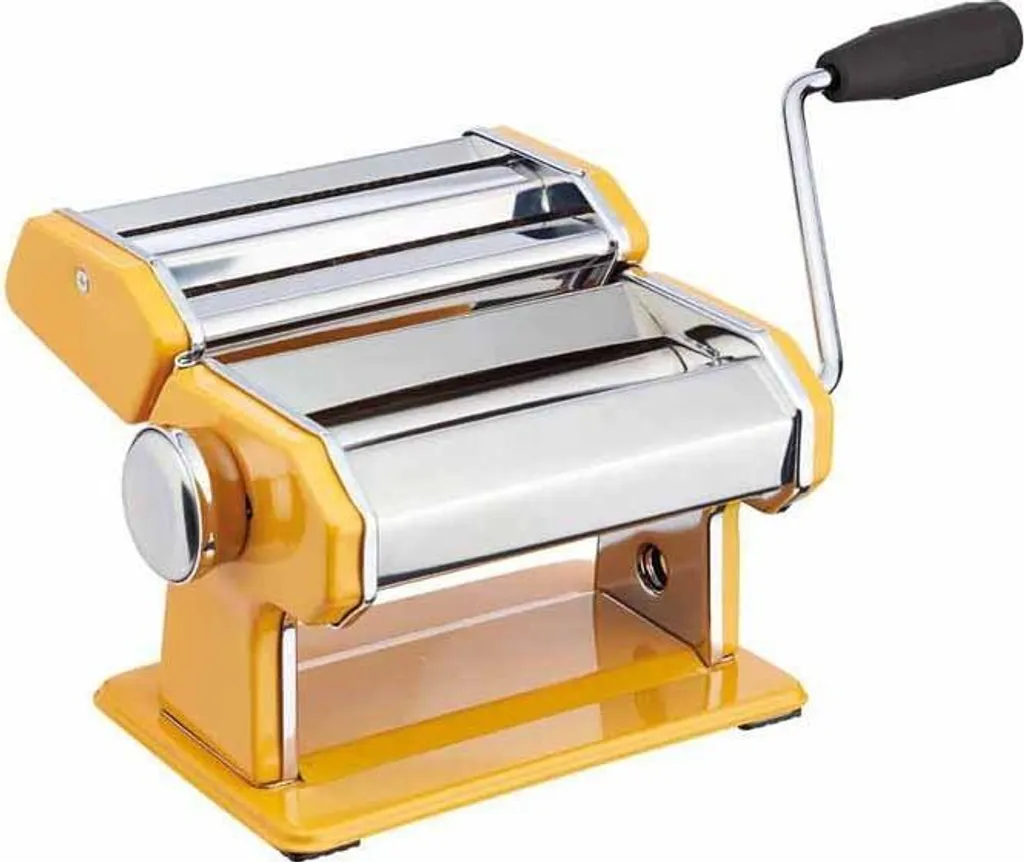 Macchina per la pasta in acciaio inox World of Flavours -- Giallo