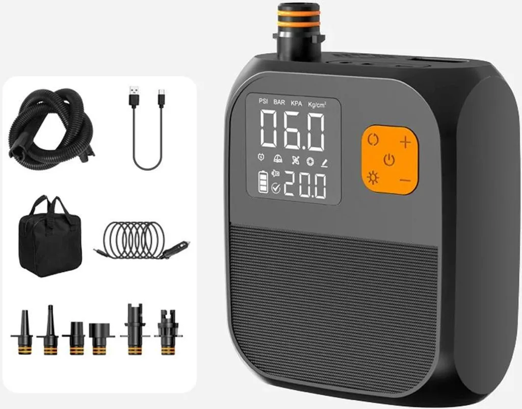 Pompe électrique portable 25 PSI pour gonfler votre paddle sans effort