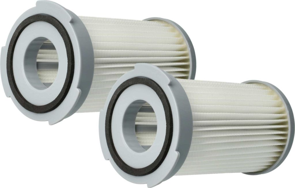 vhbw 2x Staubsaugerfilter kompatibel mit Electrolux ZAC 6705, ZAC6707ITV, ZAC 6707, ZAC6707, ZAC 6707 ITV, ZAC6705 Staubsauger - Abluftfilter Weiß