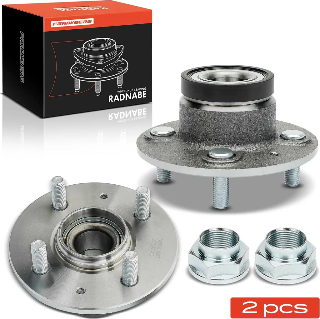 Frankberg 2x Roulement de Roue Arrière pour Honda City Jazz III 2009-2015