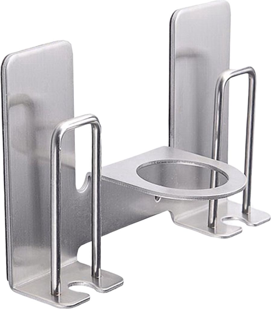 Zahnbürstenhalter-Wandmontage Selbstklebend-304 Edelstahl - Badezimmer Zahnpasta, Cup Storage Rack