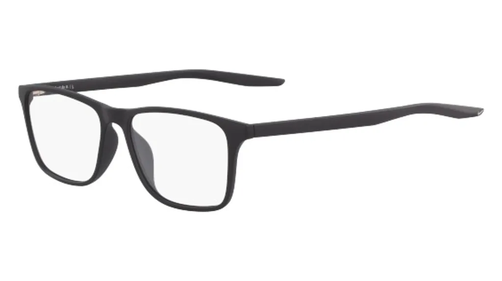Lunettes de vue Nike 7125 pour Homme Actif Monture Noire Mat 54-15mm