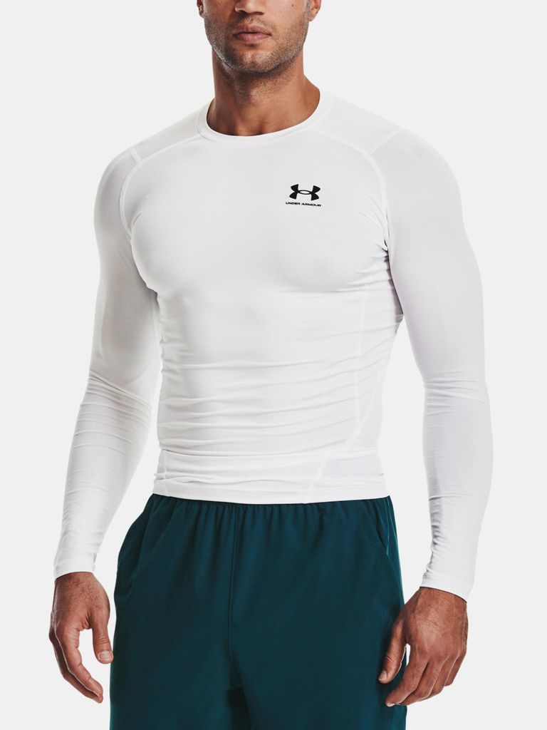 Under Armour Ua Hg Armor Comp Ls-Weiß T-Shirt 1361524-100__3XL