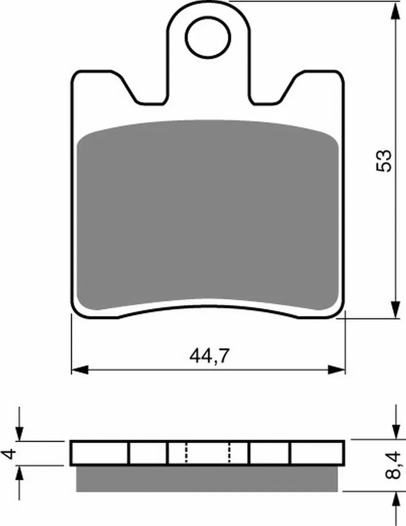 Plaquettes de Frein Frittées Gold Fren 147 S3 pour Freinage Route