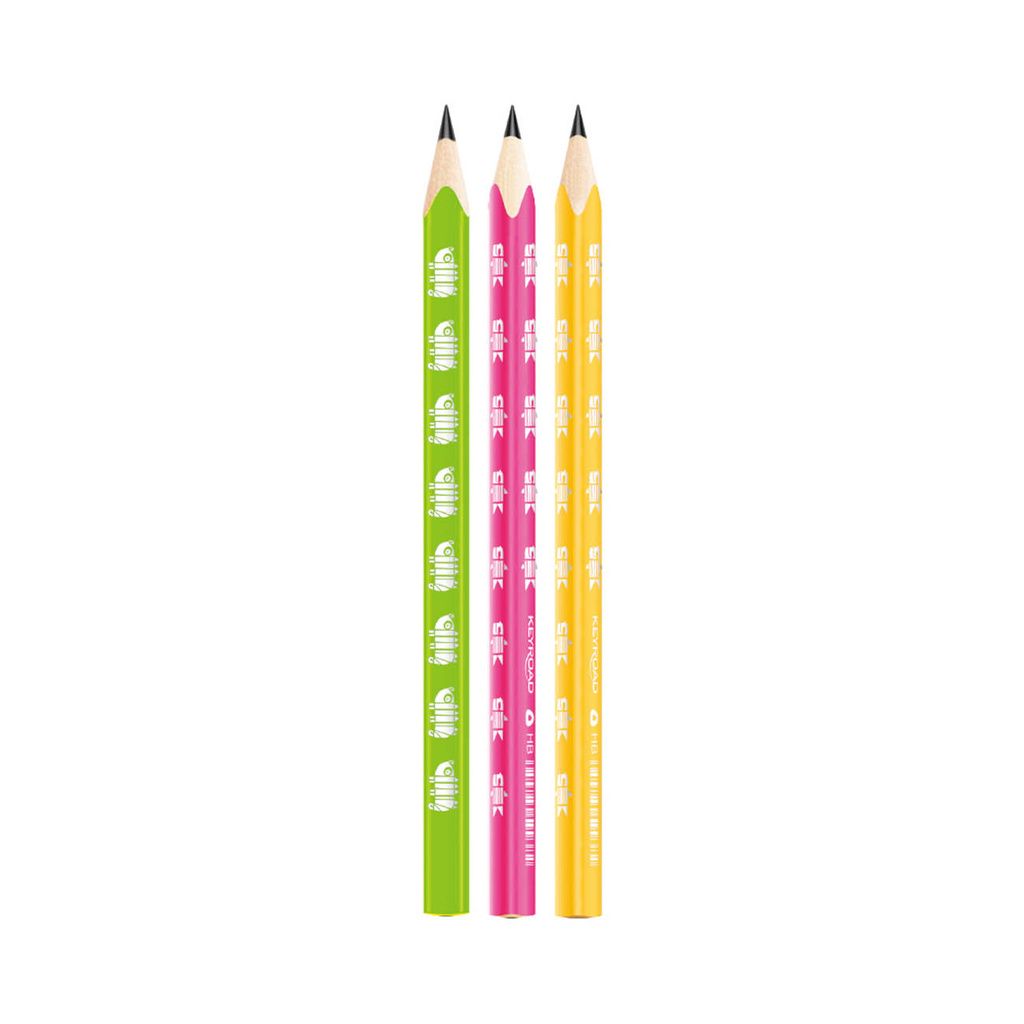 Grafitová ceruzka KEYROAD Neon JUMBO, HB, 6ks Obrázok produktu 