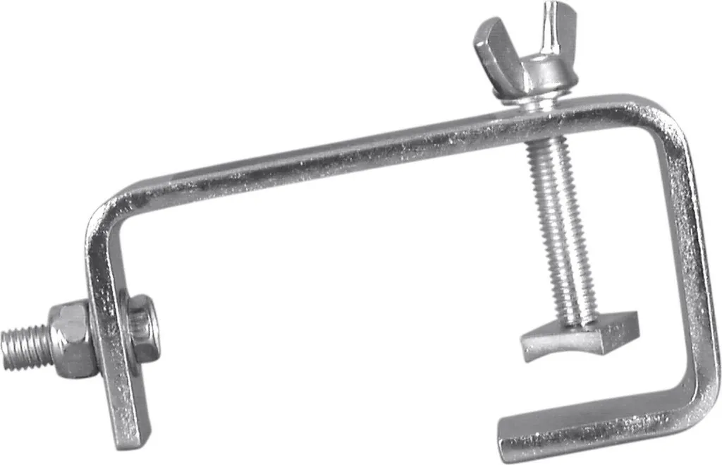 Crochet de Théâtre Eurolite TH-51 Robuste en Métal Argenté - 8 kg