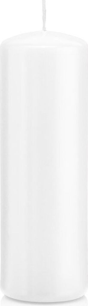 Stumpenkerzen in RAL-Qualität Weiß Ø 48 x 150 mm, 24 Stück