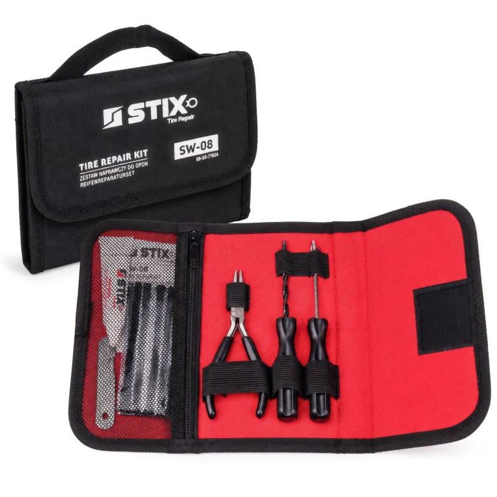STIX Reifenreparaturset SW08 16-teilig für Tubeless Reifen Produktbild 