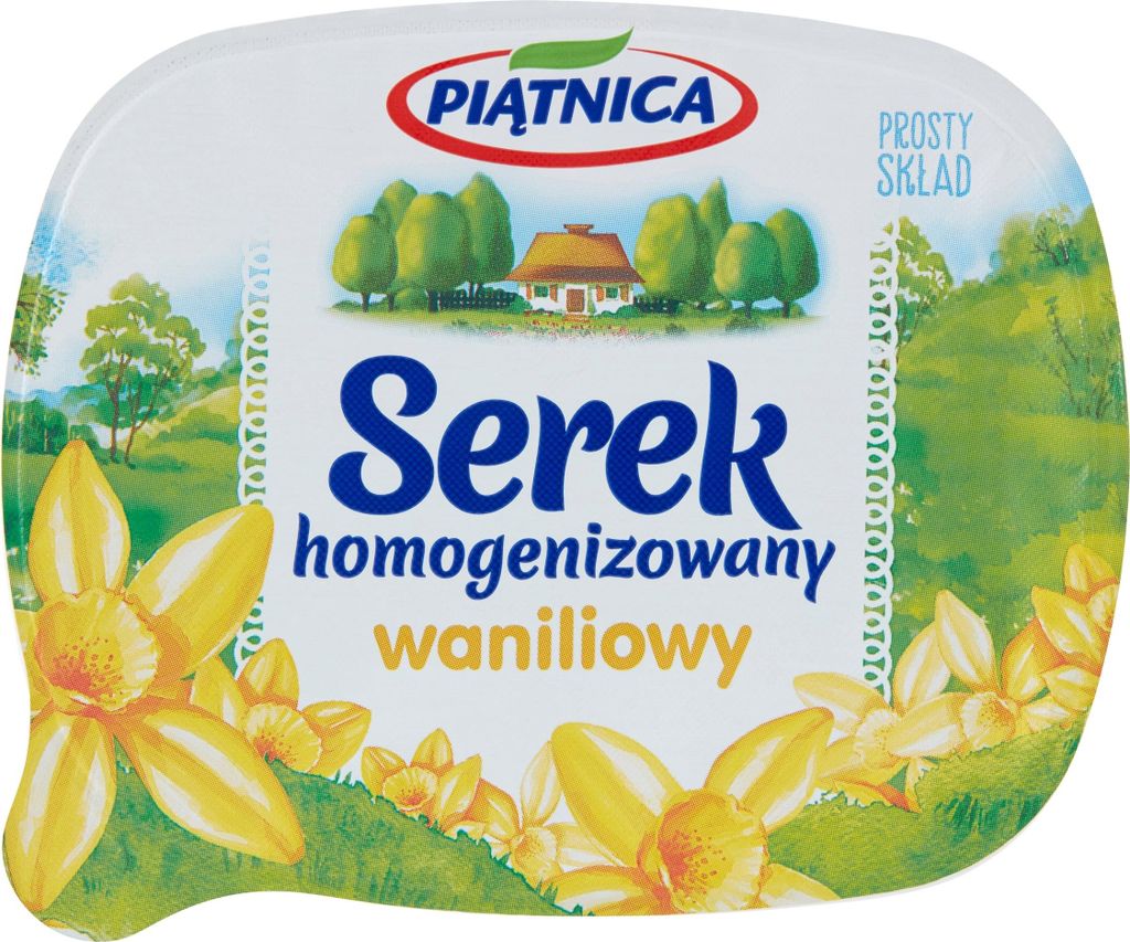 Piątnica Serek Homogenizowany waniliowy 150g Zdjęcie produktu 