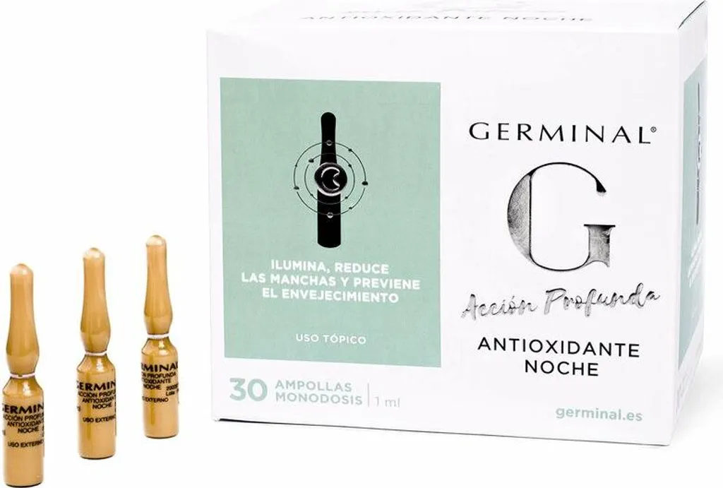 Germinal Antiox Noche: Fiale Viso Antiossidanti Notte Professionali
