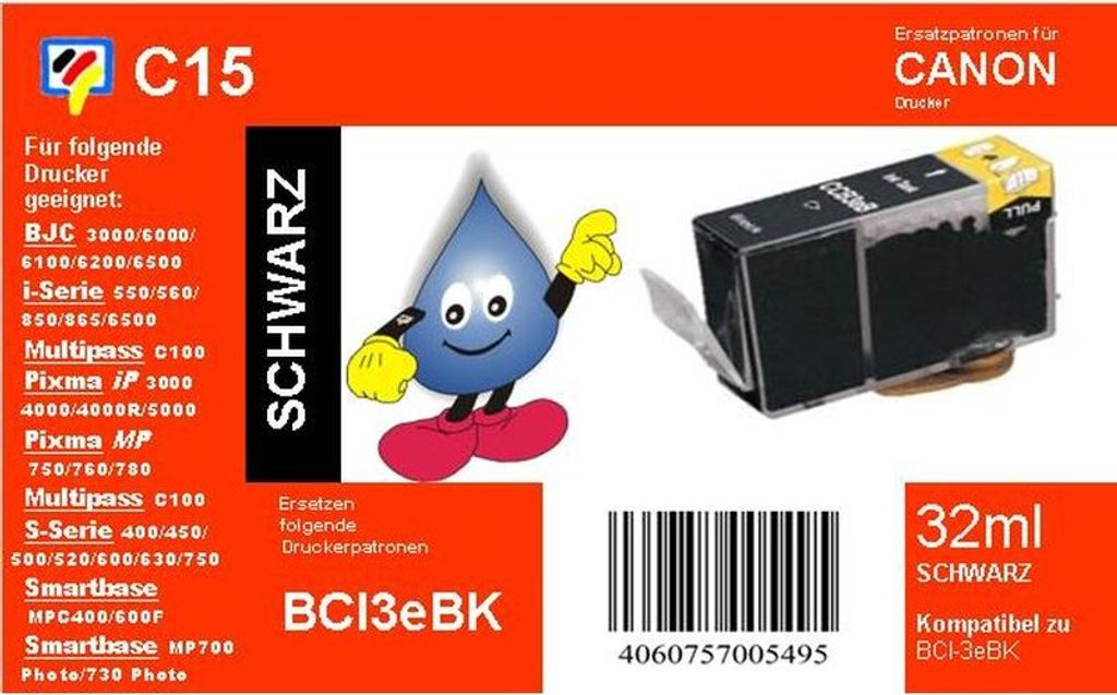 C15 - Dr.Inkjet Ersatzdruckerpatrone mit 27ml Inhalt - Produktbild 