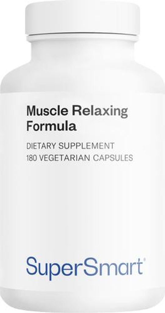 SuperSmart Muscle Relaxing Formula Dietary Supplement - 180 Vegi-Kaps