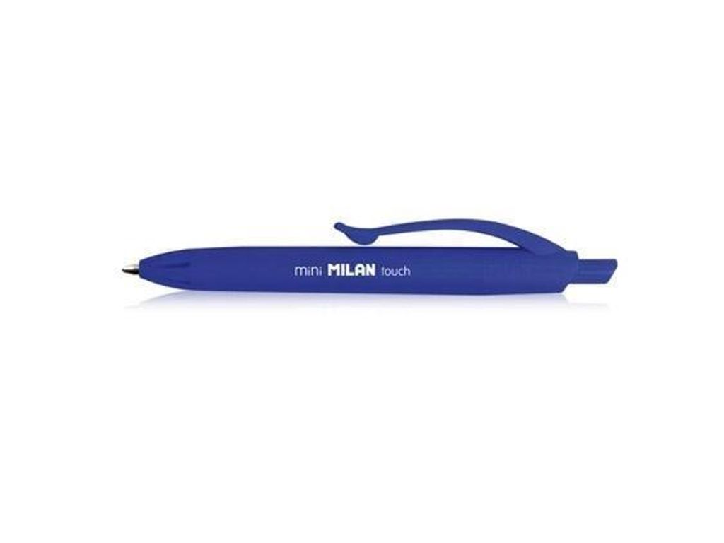 P1 mini Rubber Touch Stift blau (40Stück) MILAN