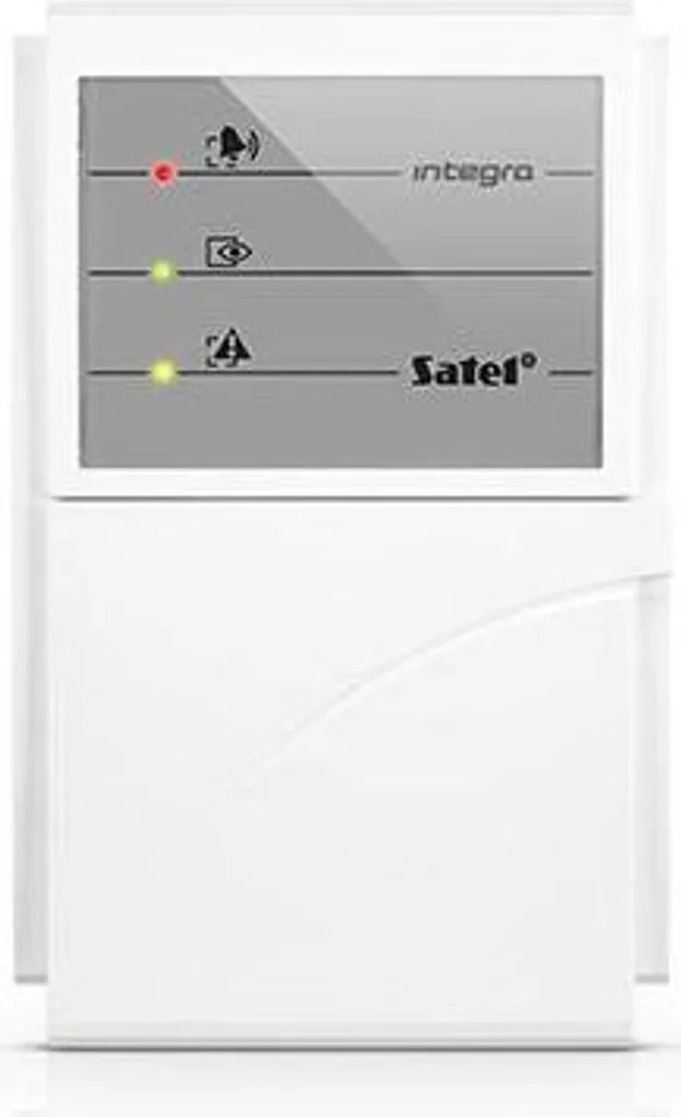 Clavier de commande pour alarme SATEL INT-S-W rétro-éclairé blanc élégant