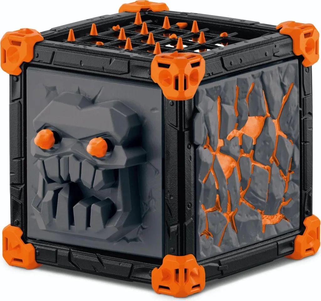 Schleich Eldrador 42674 BattleCave Lavahyäne Figurine de Combat de Feu