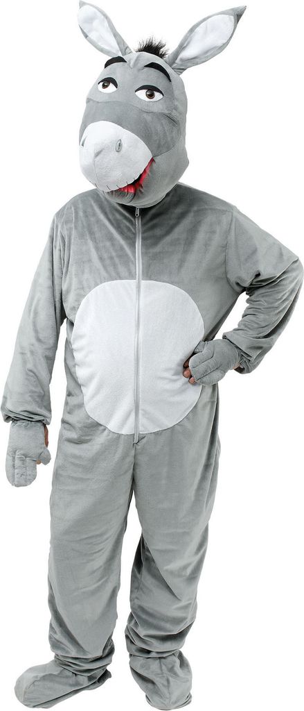 Adult Big Head Donkey Costume Size Standard Produktbild 