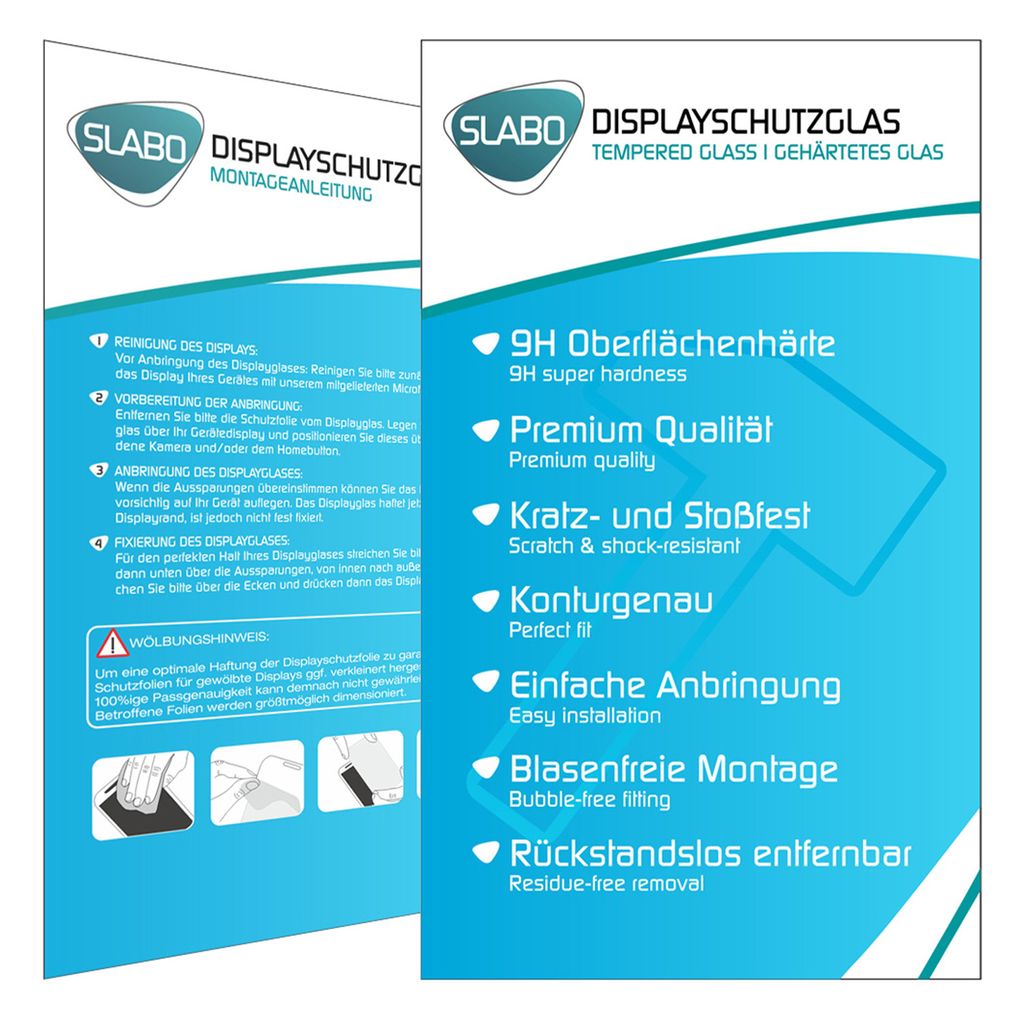 Slabo PREMIUM Panzerglasfolie für Amazon Kindle Paperwhite Produktbild 6