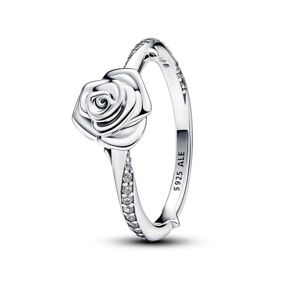 Pandora 193215C01 Anello Blooming Rose Argento 925 - Shop Online Ufficiale