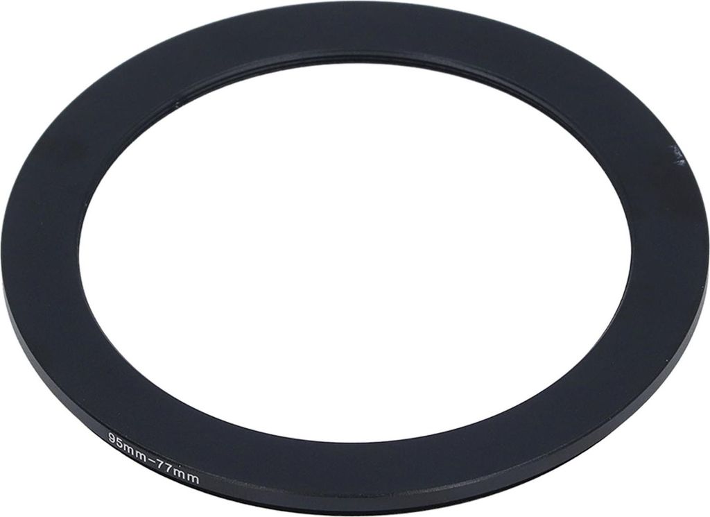 Objektivadapterring 95 bis 77 mm Kamerafilter aus Aluminiumlegierung für Fotografie