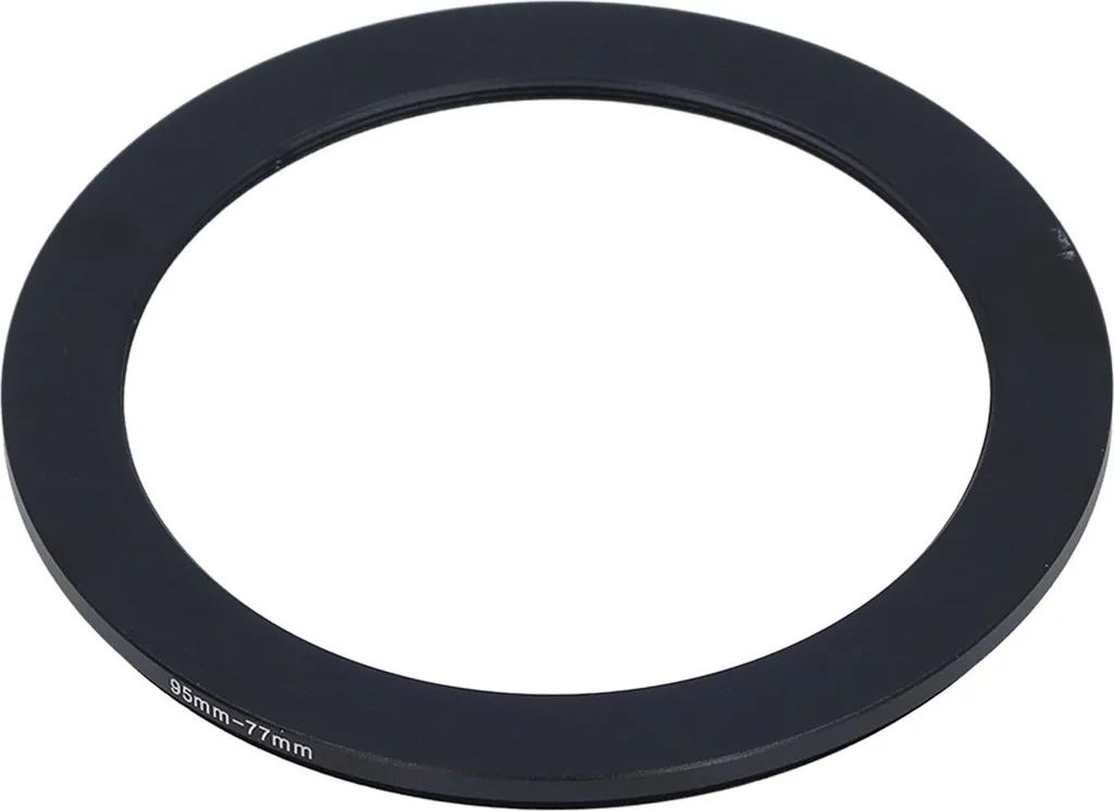 Adattatore Filtro 95mm a 77mm Alluminio Anodizzato | Step Down Ring