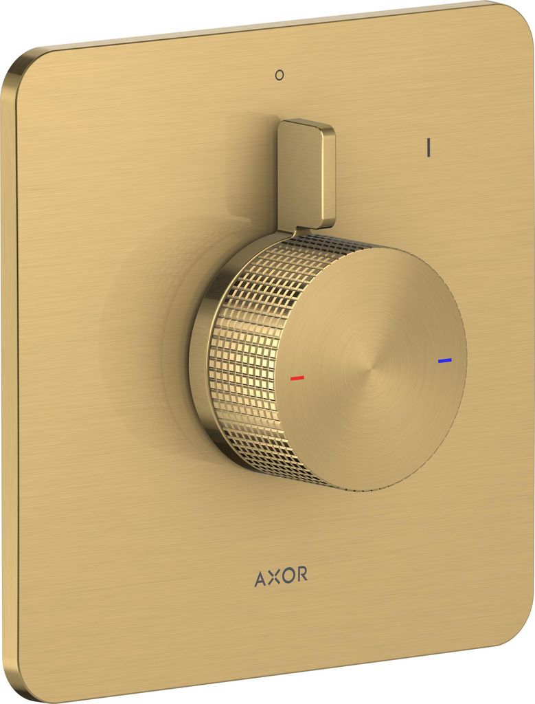 hansgrohe AXOR Citterio C Mischer Unterputzmodell für 1 Verbraucher, Cubic cut, 49651250