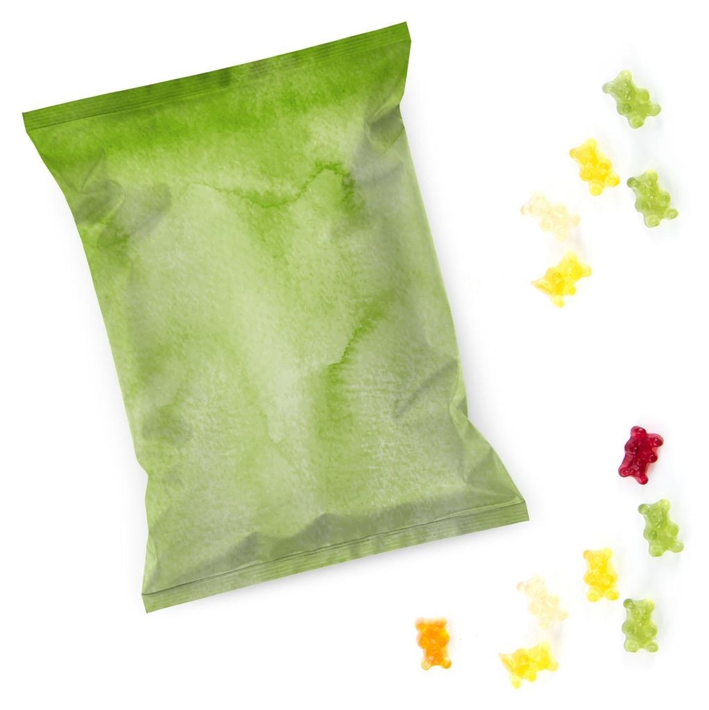 Logbuch-Verlag 10 Give-Away Fruchtgummi Tütchen - Mini Produktbild 