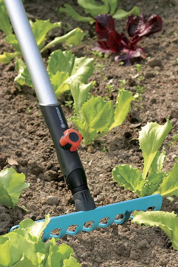 Andaineur Combisystem pour râtelage efficace des pelouses et débris