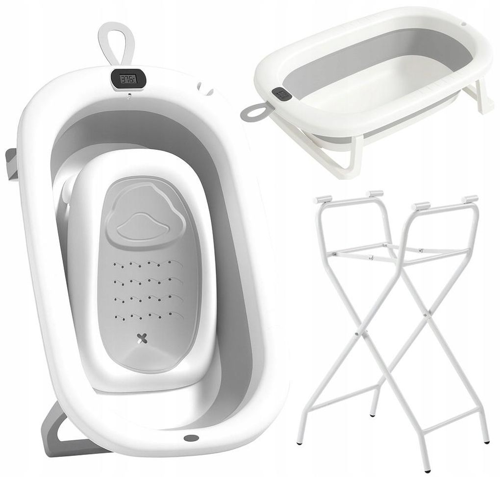 Babywanne - Babybadewanne 85x47x21,5cm - faltbare Badewanne Produktbild 