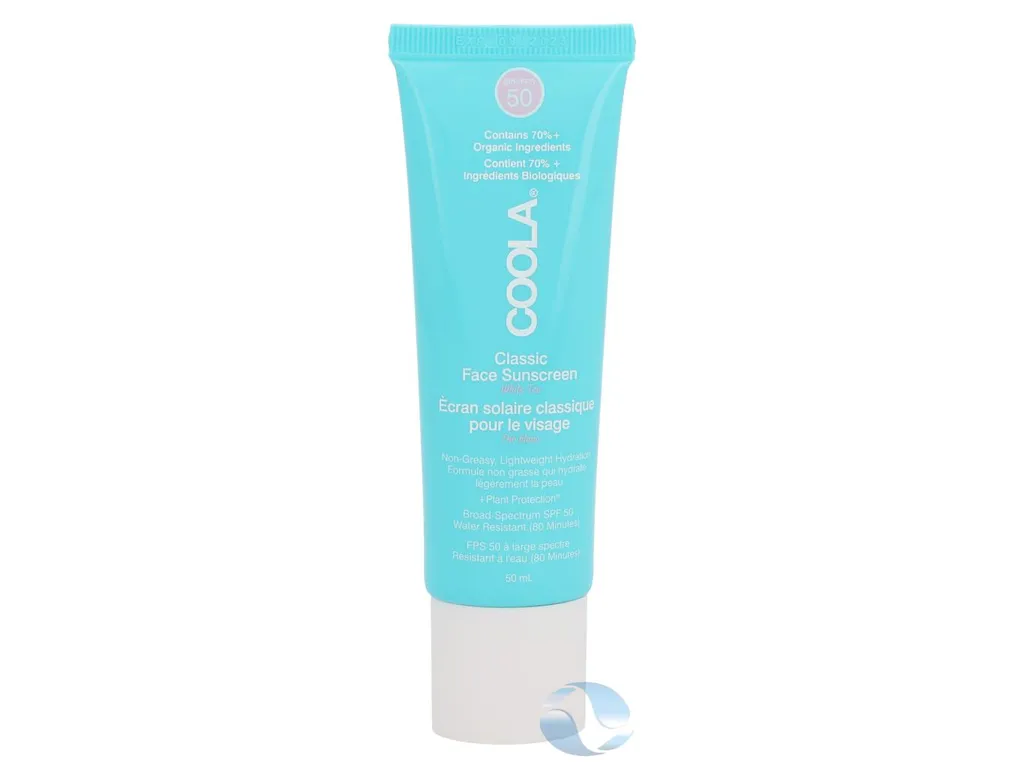 Coola Classic Sunscreen SPF50 Soin Visage Bio Invisible et Antioxydant