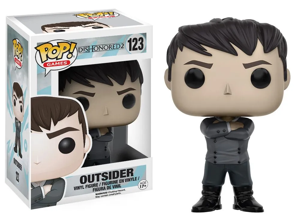 Collection Dishonored 2 Figurine Outsider 123 Pop pour décor de geek