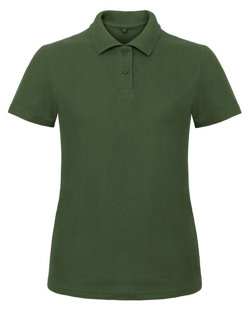 B&C - "ID.001" Poloshirt für Damen FK1982 (3XL) (Flaschengrün)